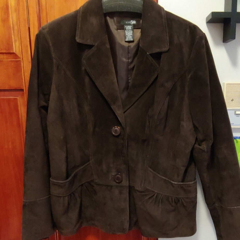 Suede jacket/blazer